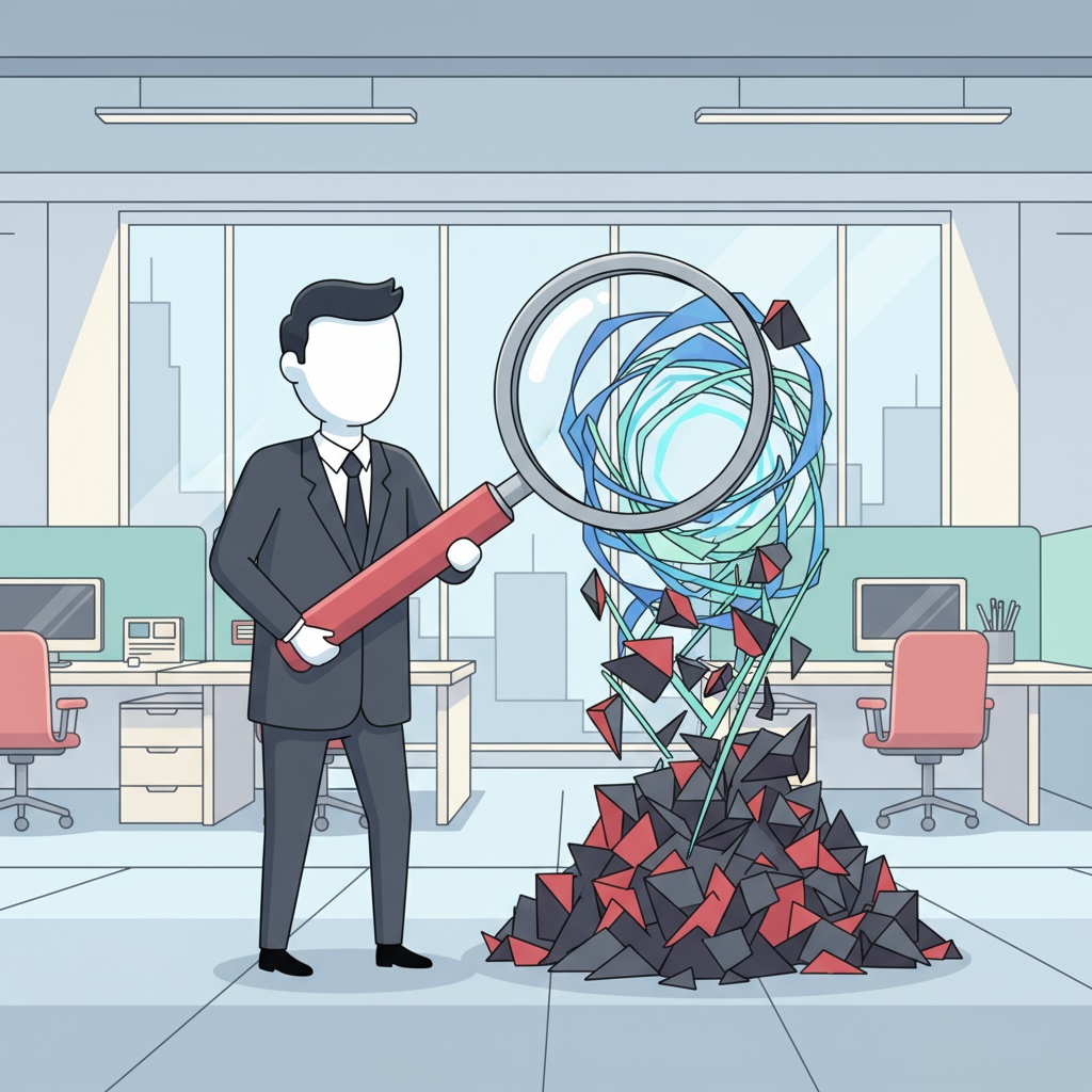 Automation marketing illustration